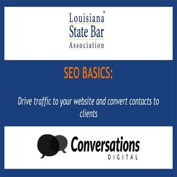 Get at the top of search lists: SEO and social media for maximum impact