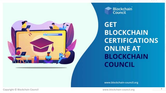 Get blockchain certifications online at blockchain council