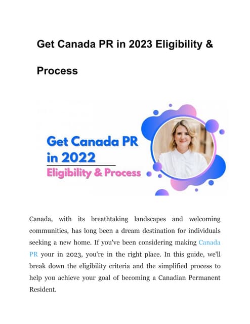 Top 10 Best Provinces in Canada for Permanent Residency (PR).pdf