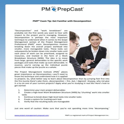 Get Familiar with Decomposition