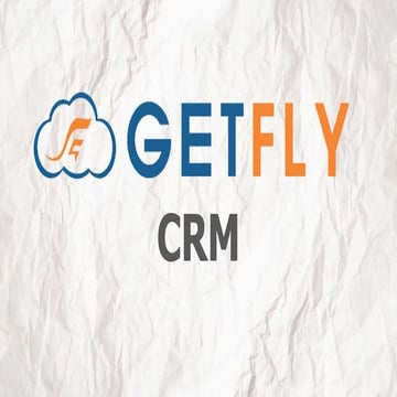 GetFly CRM - Introduction - Customer Relationship Management