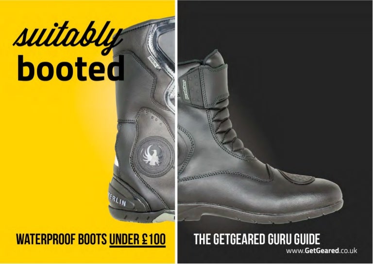 motorcycle boots under 100