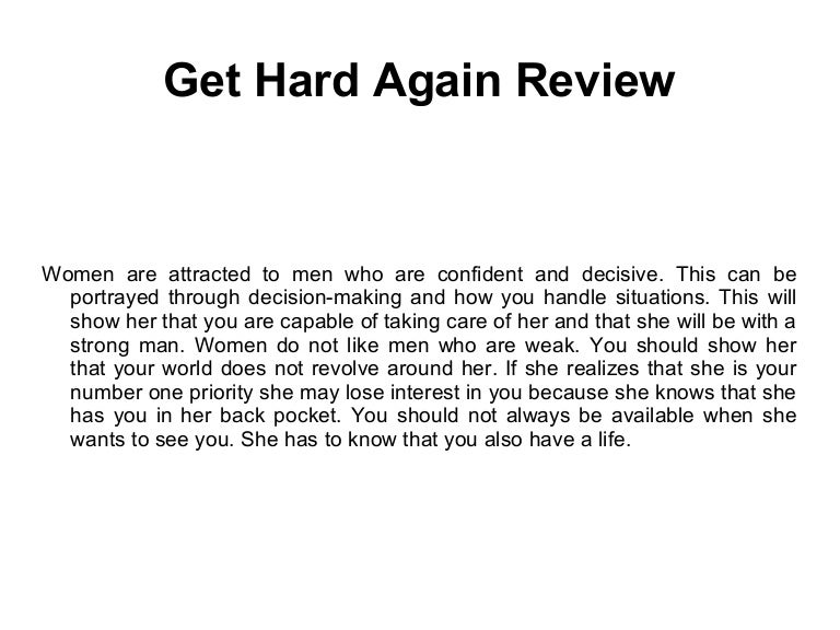 Get Hard Again Review Book Download