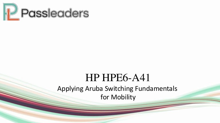 HPE6-A78 Praxisprüfung