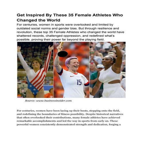 Get Inspired By These 35 Female Athletes Who Changed the World.pdf