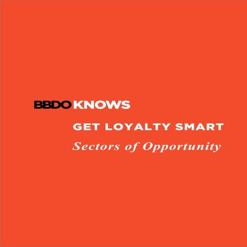 Get Loyalty Smart - Sectors of Opportunity