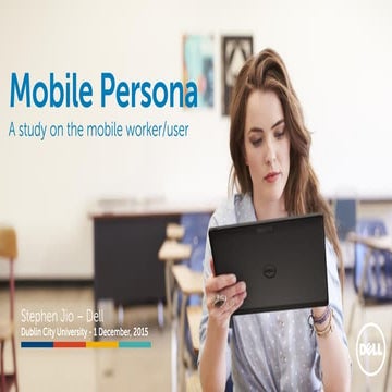 Mobile Persona, A study on the mobile worker