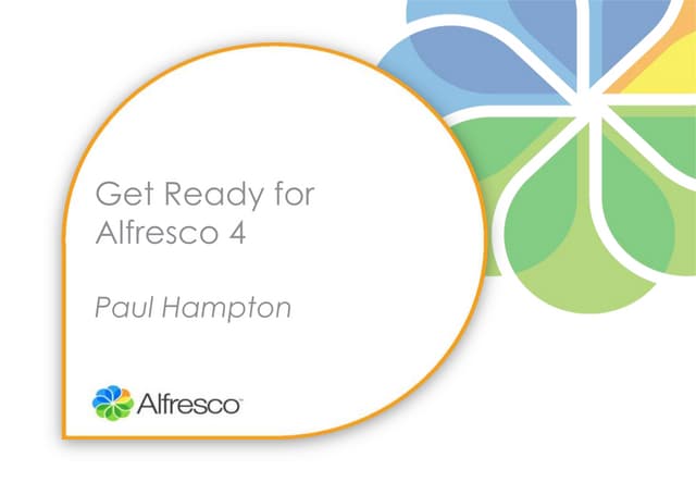 Get ready for alfresco 4