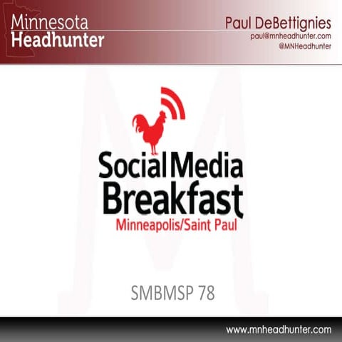 Get Recruited: Finding Your Next Job Through Social Media