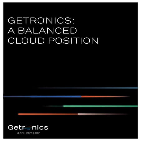 Getronics - A Balanced Cloud Position