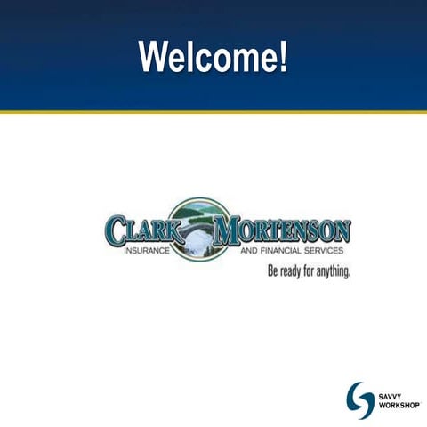 Get Savvy With LinkedIn For Clark Mortenson 1-18-2016