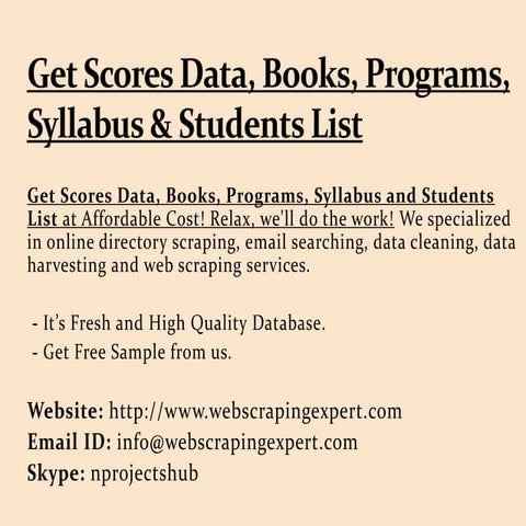 USA College and University Students Data List | PPTX