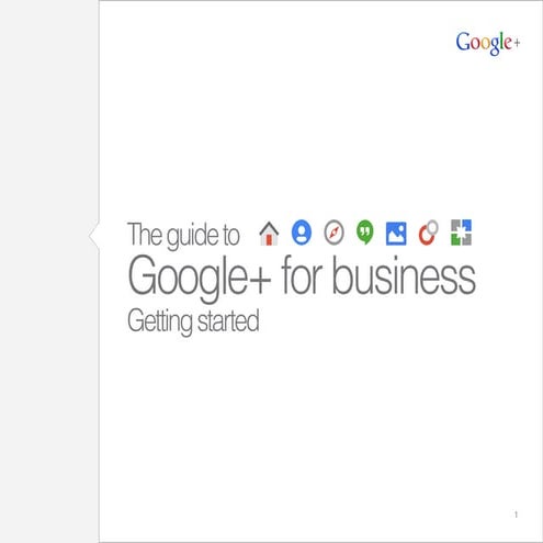 Getstarted guide google+