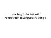 [Computer] hacking for dummies how to learn to hack in easy steps | PDF