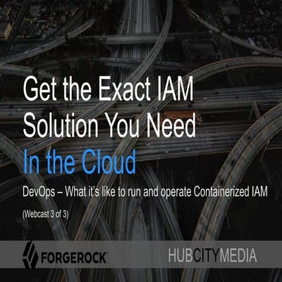 Get the Exact Identity Solution You Need - In the Cloud - AWS and Beyond