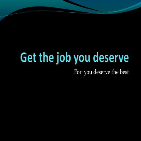 Simple guide to Personal interview | PPTX