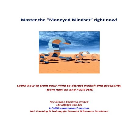 Get The Moneyed Mindset