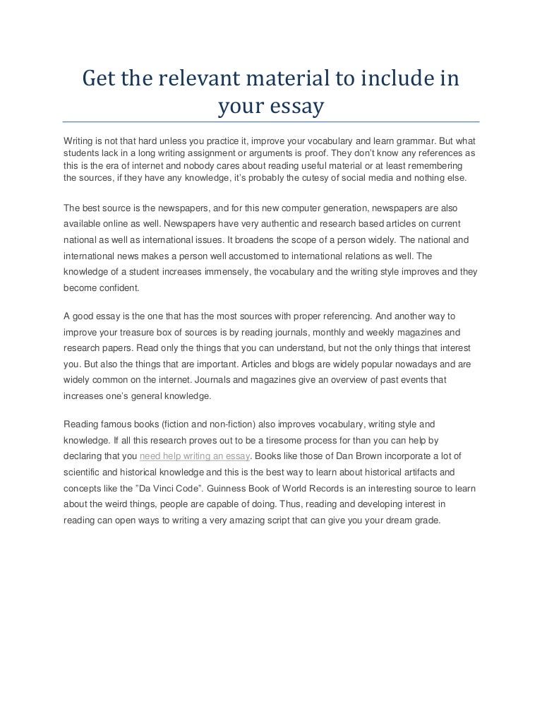 Important essay topics 2021 image