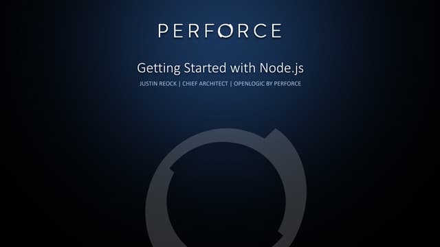 Getting Started with Node.js