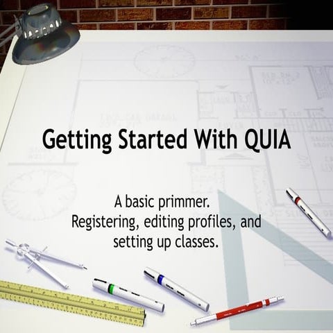 Getting Started With Quia Part1