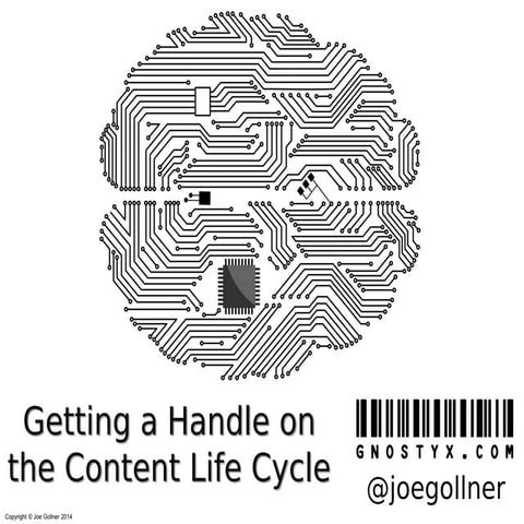 Getting a Handle on the Content Life Cycle (April 2014)