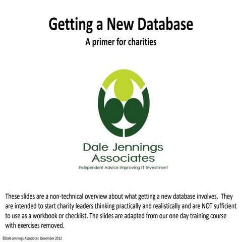 Choosing a new database