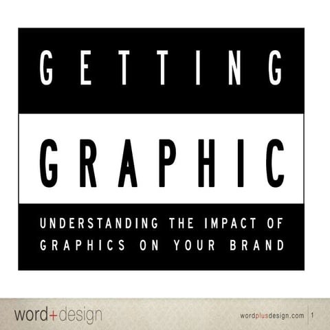 Getting Graphic: Understanding the impact of graphic design on branding and s...