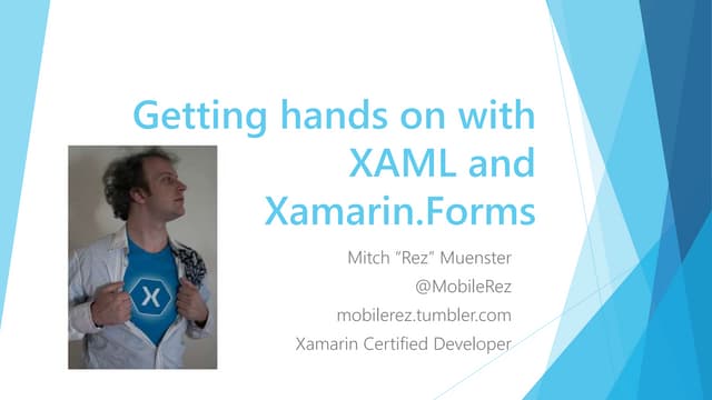 Getting hands on with xaml and xamarin
