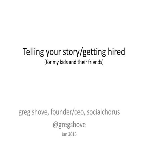 Getting hired jan2015