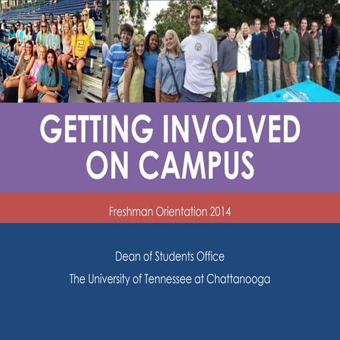 Getting involved on campus | PPTX