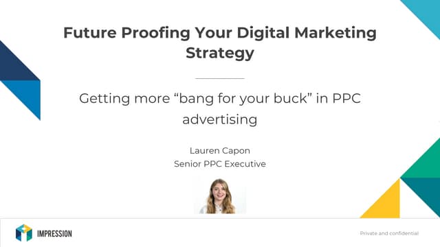 Getting More Bang for your Buck in PPC Advertising