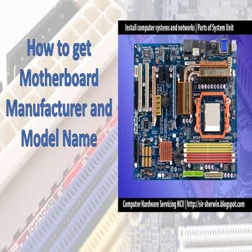 getting motherboard information.pptx