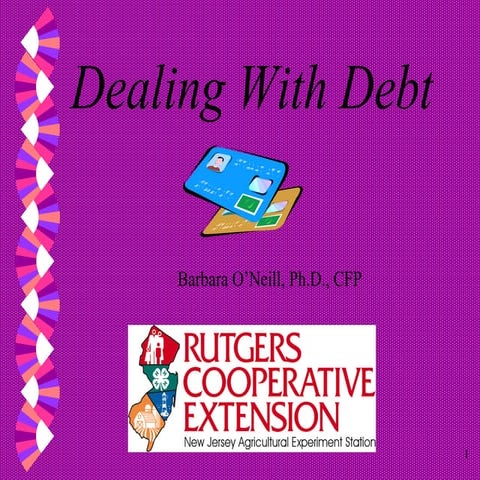 Getting out of_debt_presentation