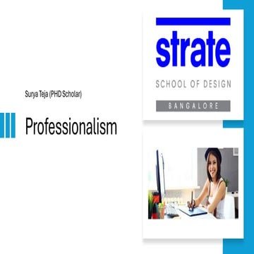 Getting Professional - transition from campus to corporate