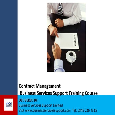 Getting Ready for Contract Mgmt