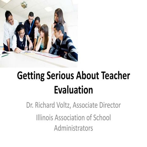 Getting Serious About Teacher Evaluation