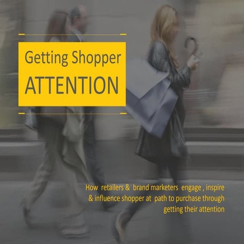 Getting shopper attention