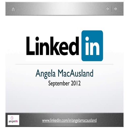 Getting Started In Linked In