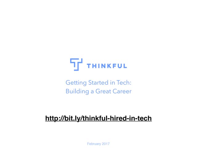 Getting started in tech (4:27)