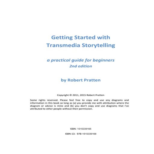 Getting Started in Transmedia Storytelling - 2nd Edition
