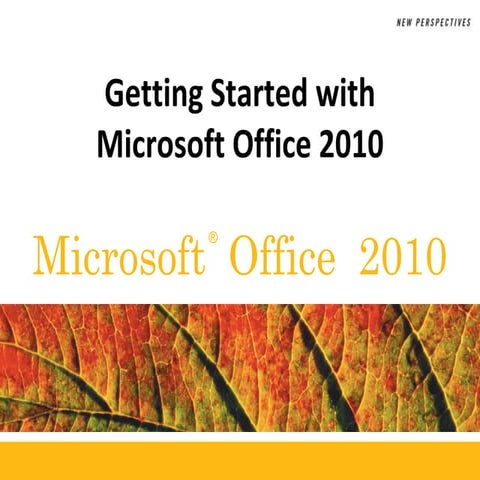 Getting started office_2010