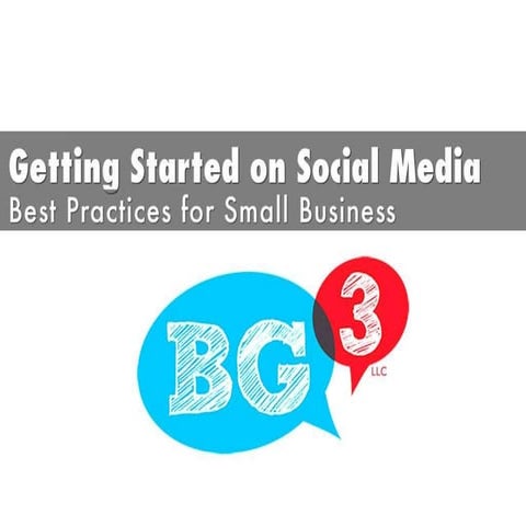 Getting started on social media