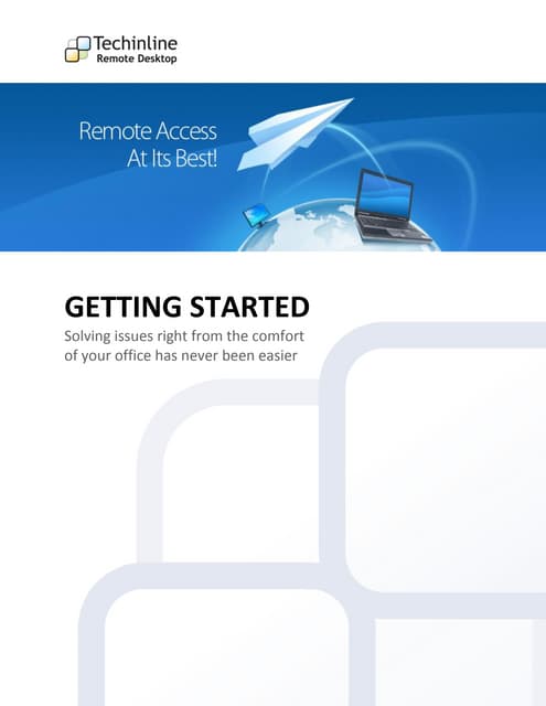 LogMeIn Rescue: Getting Started Guide