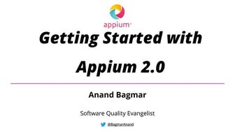 Getting started with Appium 2.0