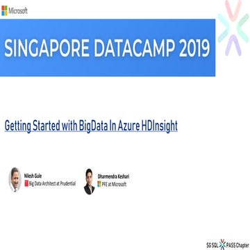 Getting started with big data in Azure HDInsight