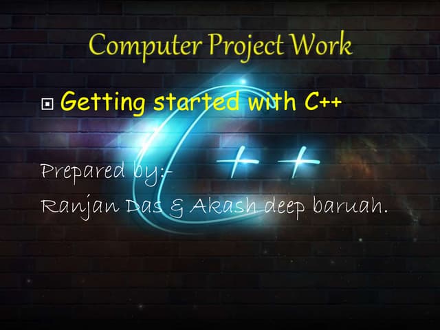Getting started with c++.pptx