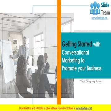 Getting Started With Conversational Marketing To Promote Your Business Comple...