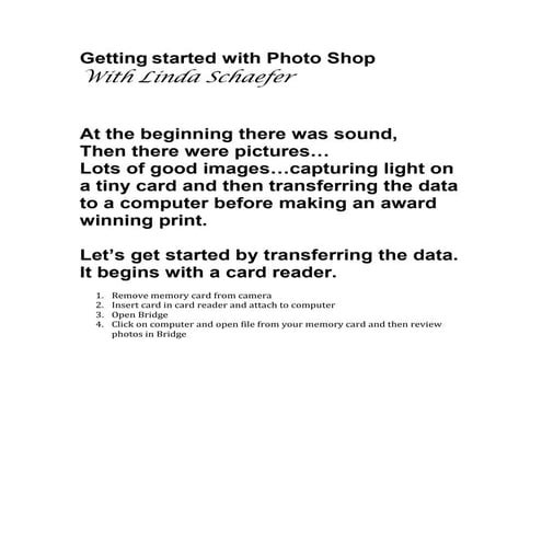 Humble Photography Teacher