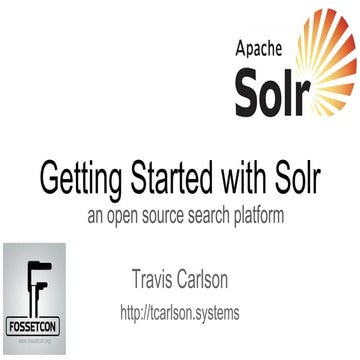Getting Started with Solr