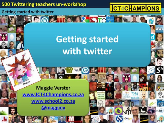 Getting started with twitter